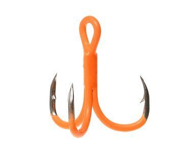 Тройники Flagman F41 Orange UF №14, 5 шт., Трійник, Спиннинговая, 14, Вушко, Orange