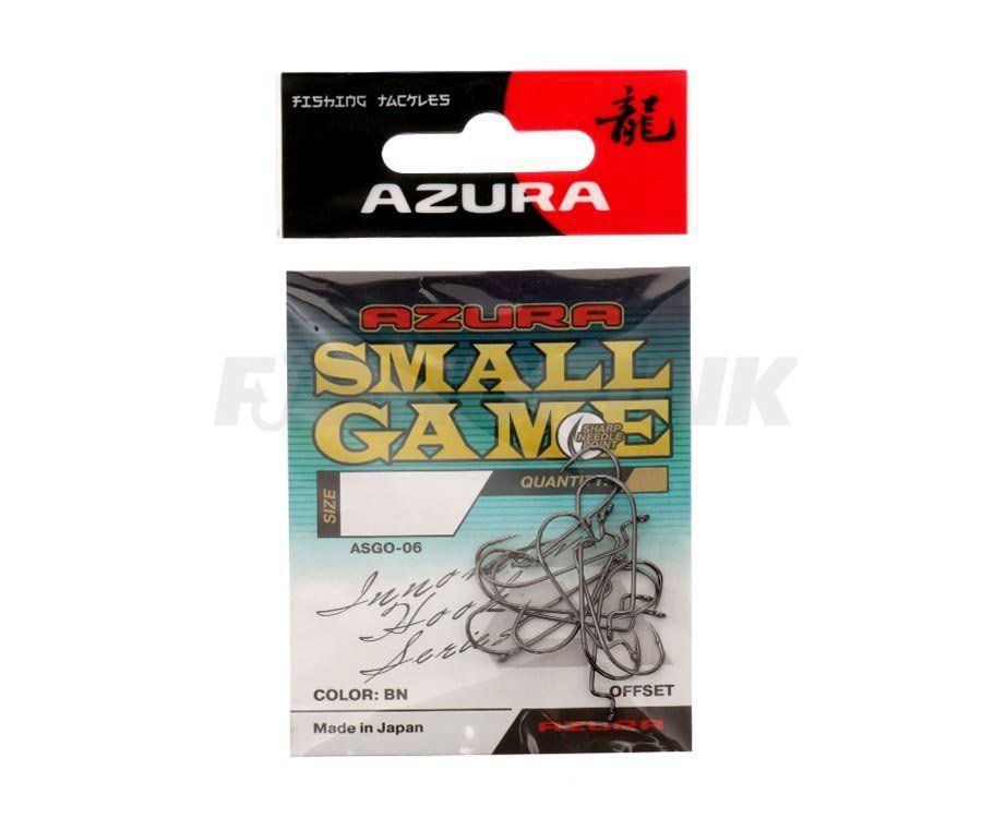 Крючки Azura Small Game Offset №12