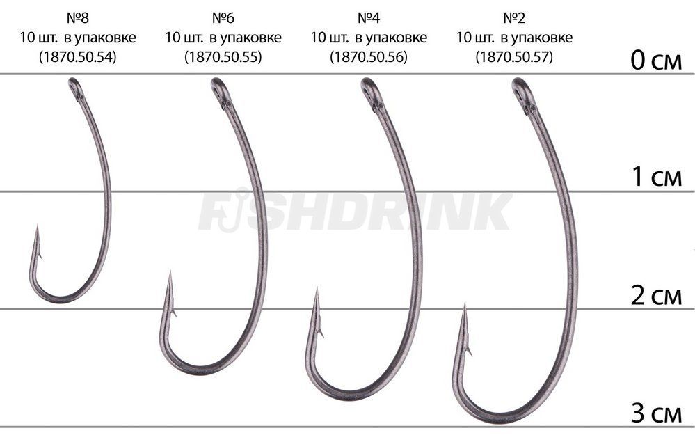 Гачок Select Carp Turn Down #2 (10 шт/уп)