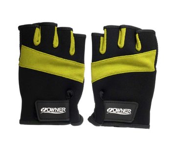 Рукавички Owner Meshy Glove 5 Finger Cut Assort 9643 L Yellow