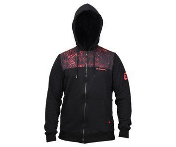 Худі чоловіча Azura ZipHoody Print XL, Черный, XL, Чорний