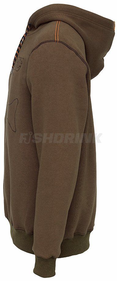 Реглан Prologic Mega Fish Hoodie M Army Green