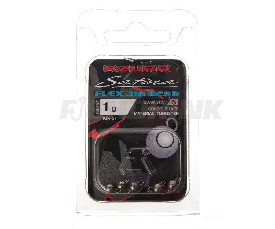 Грузило Azura Safina Tungsten Flex Jig Head 1г