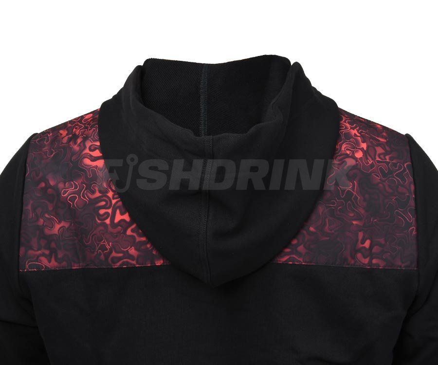 Худі чоловіча Azura ZipHoody Print XL, Черный, XL, Чорний