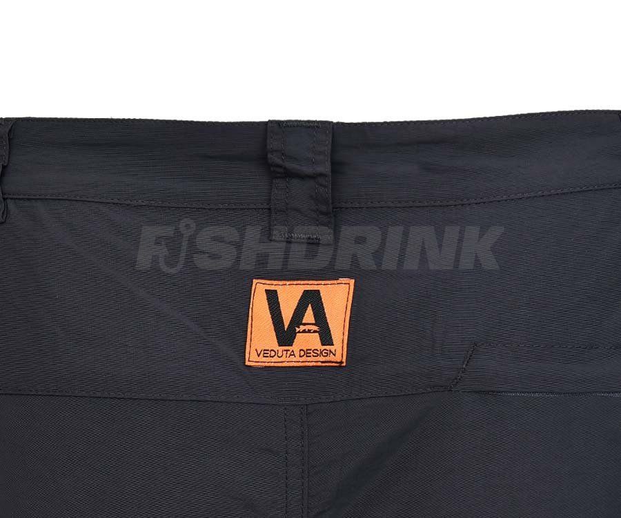 Штани трансформери Veduta Zipp-Off Ultralight Pants Graphite L, L, демісезонні