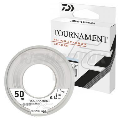 Флюорокарбон Daiwa Tournament FC Leader 50m 1.3kg 0.14mm (12940-014)