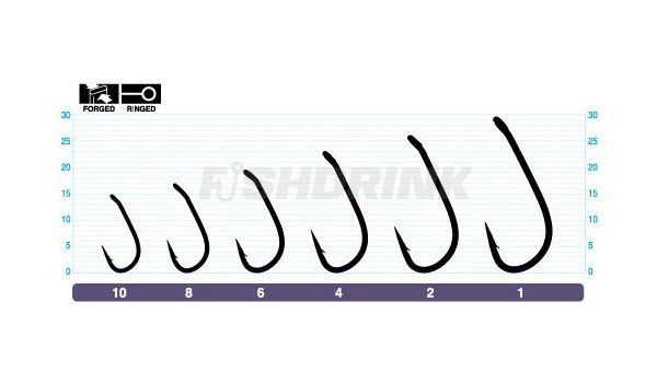 Крючки Owner Carp Down 51455 №4