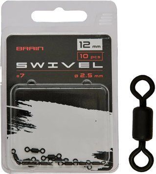 Вертлюжок Brain Swivel #7 12mm diam 2.5mm (10 шт/уп) SGCA-8008-7