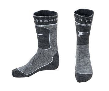 Носки термотреккинговые Flagman Extra Heat Merino Wool Higth Grey 39-41 S