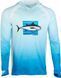Реглан Favorite Hooded Jersey Tuna L к:блакитний