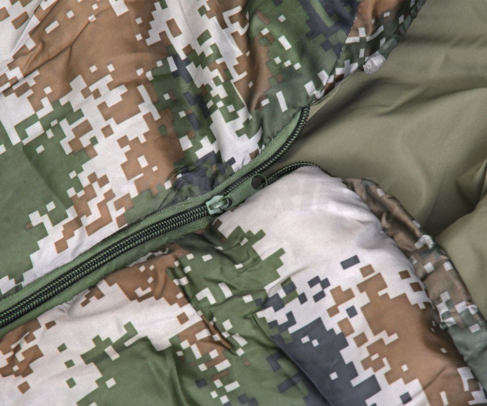 Спальний мішок Mil-Tec Pilot Flecktarn Green