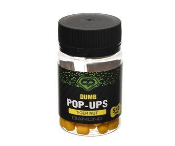 Бойли Carp Pro Diamond Dumb Pop-Ups Tiger Nut 5/8мм, 5/8 мм, Tiger Nut, Pop-up
