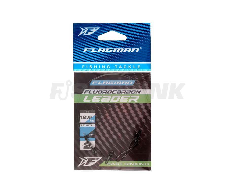 Поводок Flagman Fluorocarbon Leader 12.6кг 30см