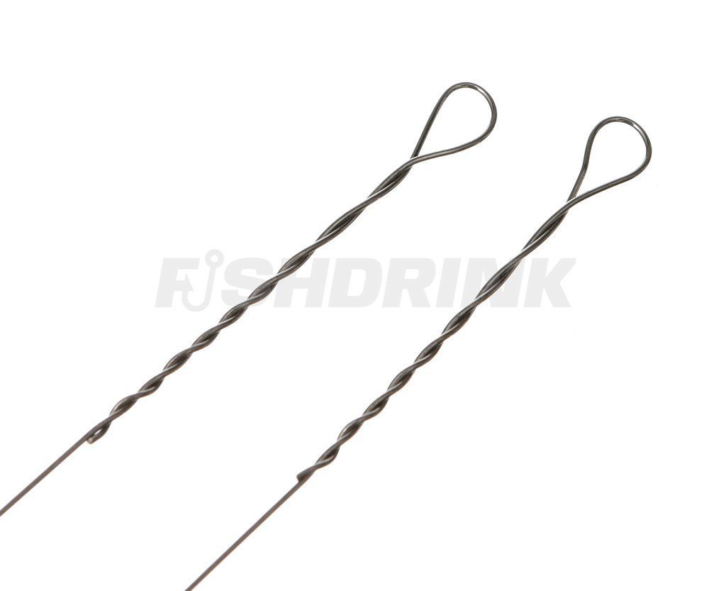 Повiдець скрутка Flagman Leader Wire 25см 5pcs 0.40мм