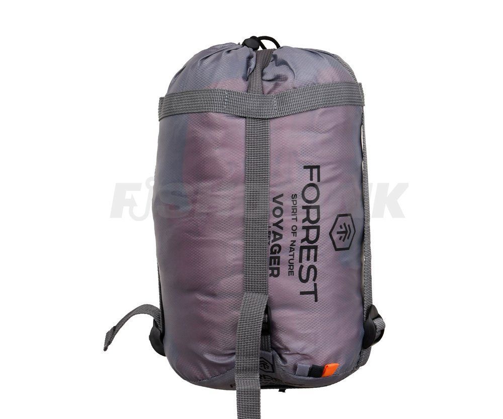 Спальний мішок Forrest Voyager 20&deg;C Sleeping Bag Gray-Black Leftt