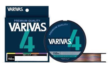 Шнур Varivas PE Line X4 Multicolor 150m 4.53kg 0.128mm #0.6 (VA 13531)