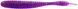 Силікон Reins Bubbling Shaker 4" 567 Lilac Silver & Blue Flake (12шт/уп)