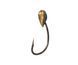 Мормишка літня паяна Flagman "Короп-Крапля" №11 Curved Shank BN #6 Латунь
