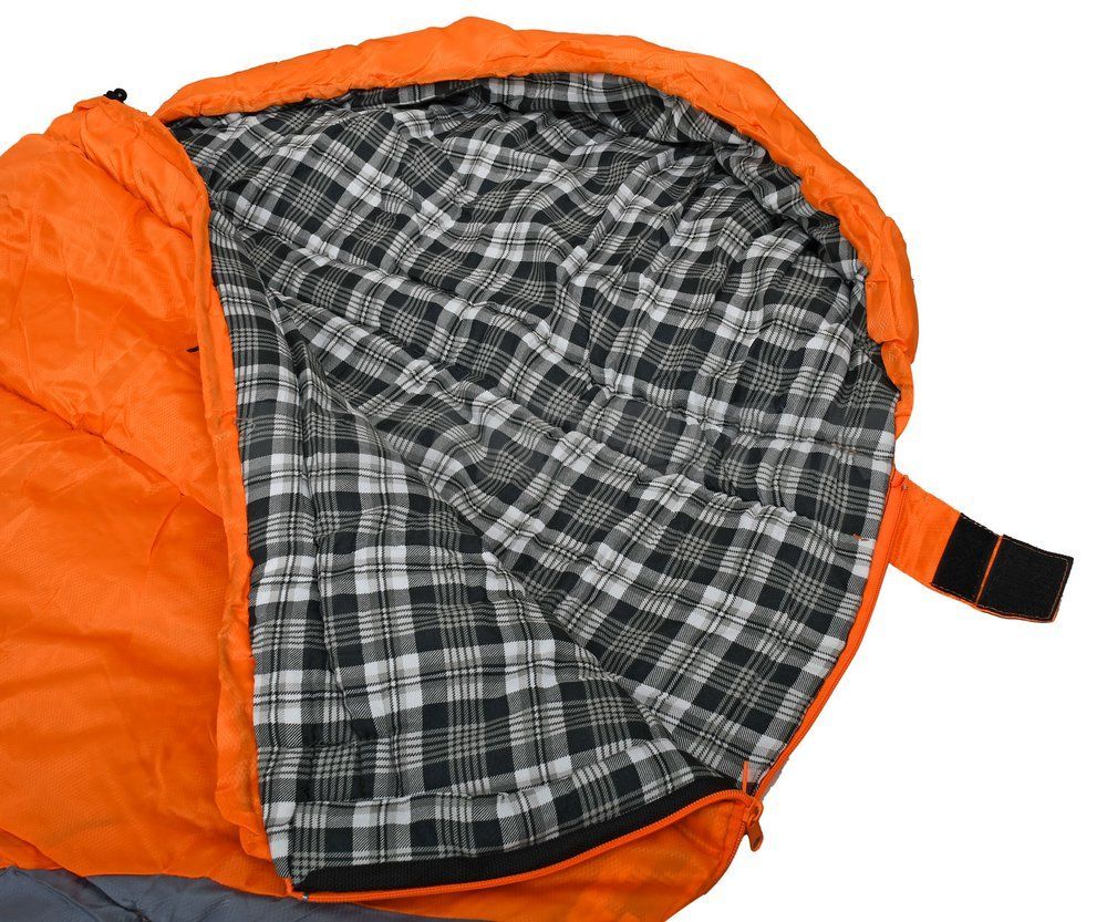 Спальний мішок Forrest Voyager+ 16&deg;C Sleeping Bag Orange-Gray Right
