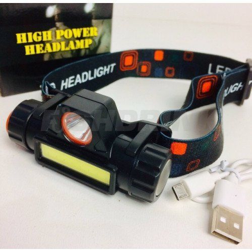 Ліхтарик налобний акумуляторний High Power Headlamp