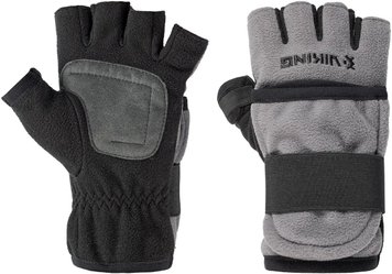 Рукавички Viking Fishing Ice Pro Gloves M (fleece) 5 cut finger+cover к:grey-graphite