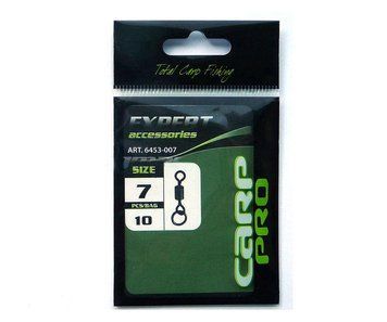 Вертлюжок Carp Pro с кольцом №7