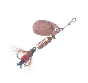 Блесна Mepps Aglia Mouche Gold/Red Fly 3.5г
