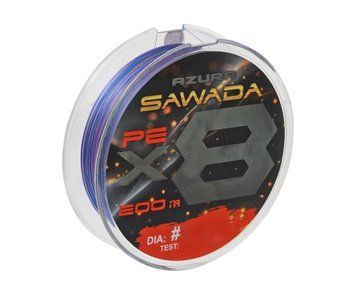 Шнур Azura '25 Sawada X8 Multicolor 200м #2 0.235мм