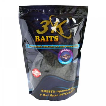 Пелетс підгодовувальний Pellets 3KBaits 6мм HALIBUT (палтус)