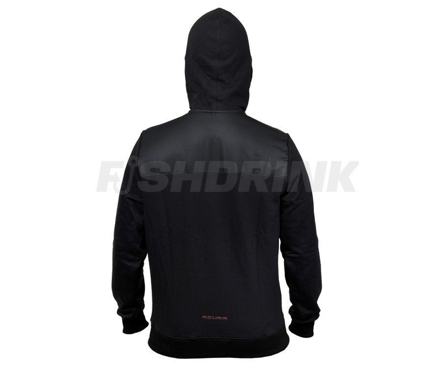 Худі чоловіча Azura ZipHoody Black XL, Черный, XL, Чорний